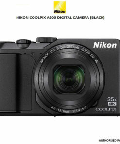 NIKON COOLPIX A900 CAMERA (BLACK) (Front View)