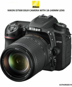 NIKON D7500 DSLR CAMERA WITH 18-140MM VR LENS