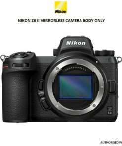 NIKON Z 6II A 24.5MP BSI CMOS SENSOR CAMERA,WITH DUAL EXPEED 6 IMAGE PROCESSOR,SHOOTING RATE UP TO 14 FPS & A NEW DUAL MEMORY CARD SLOT