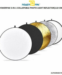POWERPAK 5-IN-1 COLLAPSIBLE PHOTO LIGHT REFLECTOR (110 CM)