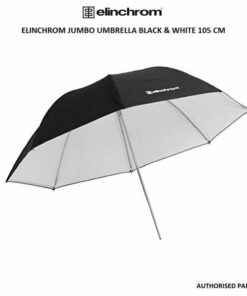 ELINCHROM JUMBO UMBRELLA BLACK & WHITE 105 CM