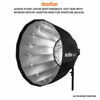 GODOX P120H 120CM DEEP PARABOLIC SOFT BOX WITH ELINCHROM MOUNT ADAPTER RING FOR APERTURE (BLACK)