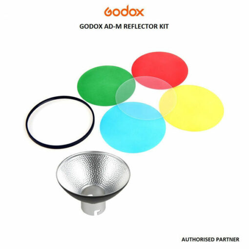 GODOX AD-M REFLECTOR KIT WITH 4 COLOR GELS