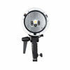 Flash Head Maximum Power 600 Ws Power Control 9 Stops Guide Number 285' / 87 m at ISO100 Flash Duration 1/10,000 to 1/220 Sec Recycle Time 0.01 to 2.5 Sec () Color Temperature 5600K ± 200K Accessory Fitting Type Bowens S Type Modeling Light Type LED Wattage 10 W Sync Sync Type Radio Wireless Frequency Bands 2.4 GHz Wireless Channels / Groups 32 / 5 Wireless Range 262.5' / 80 m (Radio) Interface Micro-USB Delay Range 0.01 to 30 Sec Battery Battery Chemistry Lithium-Ion Maximum Output Voltage 11.1 VDC Capacity (mAh) 8700 mAh Flashes Per Charge 500 Flashes General Display LCD Fan Cooled Yes Dimensions H: 8.6 x W: 4.9 x L: 9.6