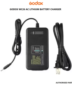 GODOX WC26 LITHIUM BATTERY AC CHARGER FOR AD600 PRO