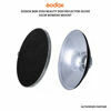 GODOX BDR-S550 BEAUTY DISH REFLECTOR SILVER 55CM BOWENS MOUNT
