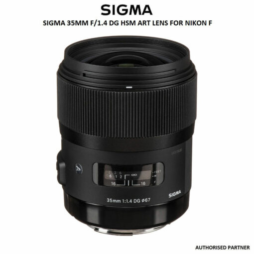 Sigma 35mm f/1.4 DG HSM Art Lens for Nikon F