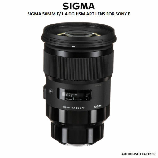 SIGMA 50MM F/1.4 DG HSM ART LENS FOR SONY E
