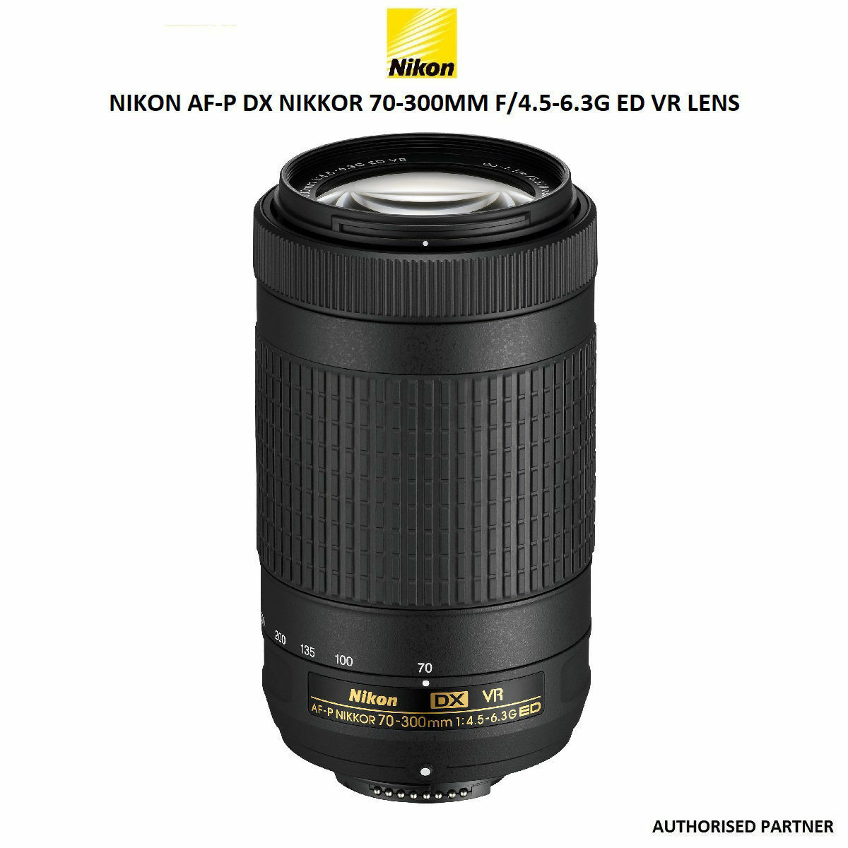 未使用Nikon DX AF-P 70-300 F4.5-6.3G ED VR
