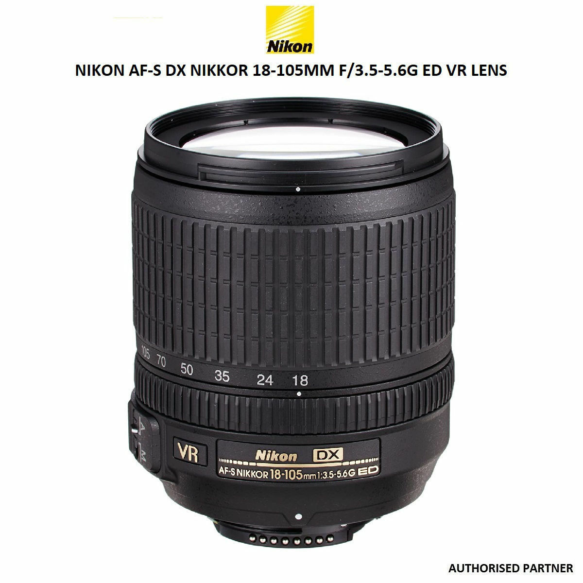 Nikon af-sdx nikkor18-105mm f:3.5-5.6ged