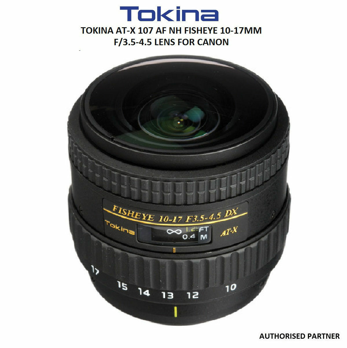 TOKINA AT-X107 DX FISHEYE 10-17 f3.5-4.5 - レンズ(単焦点)