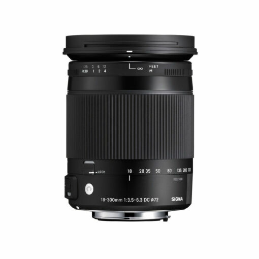 SIGMA 18-300MM F/3.5-6.3 DC MACRO OS HSM CONTEMPORARY LENS FOR CANON EF