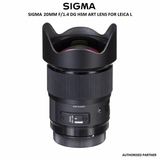 SIGMA 20MM F/1.4 DG HSM ART LENS FOR LEICA L