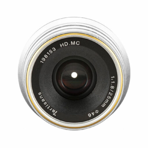 7ARTISANS PHOTOELECTRIC 25MM F/1.8 LENS FOR FUJIFILM X (SILVER)