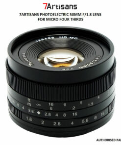 7ARTISANS PHOTOELECTRIC 50MM F/1.8 LENS FOR MICRO FOUR THIRDS