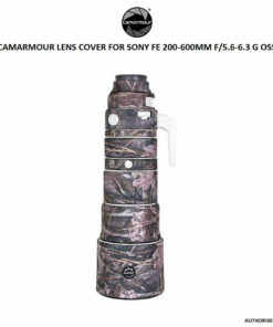 CAMARMOUR LENS COVER FOR SONY FE 200-600MM F/5.6-6.3 G OSS (DESICCATED WOOD-WEB)