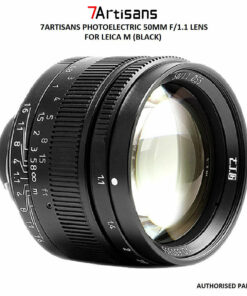 7ARTISANS PHOTOELECTRIC 50MM F/1.1 LENS FOR LEICA M (BLACK)