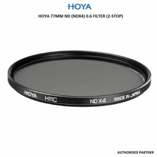 HOYA 77MM ND (NDX4) 0.6 FILTER (2-STOP)